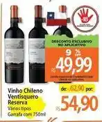 Atacadão Ventisquero - vinho chileno oferta