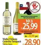 Atacadão Tarapacá cosecha - vinho chileno oferta