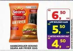 Roldão Seara - hambúrguer bovino oferta