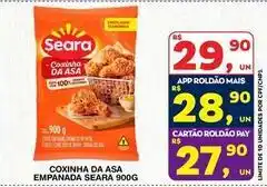 Roldão Seara - coxinha da asa empanada oferta