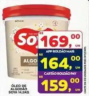Roldão Soya - óleo de algodão oferta