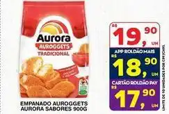 Roldão Aurora - empanado auroggets oferta