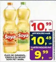 Roldão Soya - óleo de girassol, canola ou milho oferta