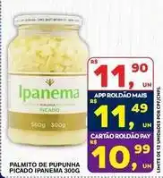 Roldão Ipanema - palmito de pupunha picado oferta
