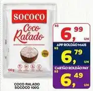 Roldão Sococo - coco ralado oferta