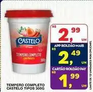Roldão Castelo - tempero completo tipos oferta