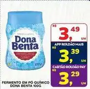 Roldão Tradicional - fermento em po oferta