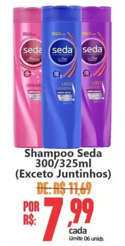 Big Supermercados Shampoo Seda oferta