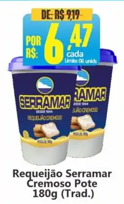Big Supermercados Requeijão Serramar Cremoso Pote oferta