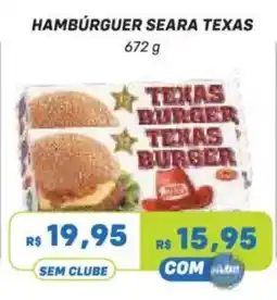 Prezunic Hambúrguer seara texas oferta