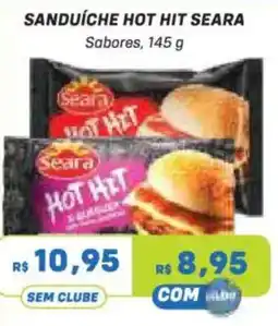 Prezunic Sanduíche hot hit seara oferta