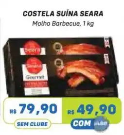 Prezunic Costela suína seara oferta