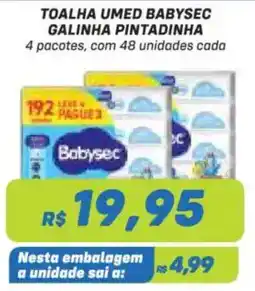 Prezunic Toalha umed babysec galinha pintadinha oferta