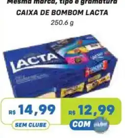 Prezunic caixa de bombom lacta oferta