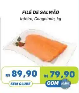 Prezunic Filé de salmão oferta