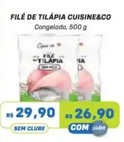 Prezunic Filé de tilápia cuisine&co oferta