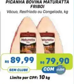 Prezunic Picanha bovina maturatta friboi oferta