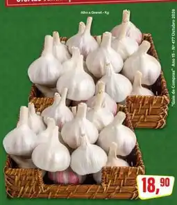 Rede Supermarket Alho a granel oferta