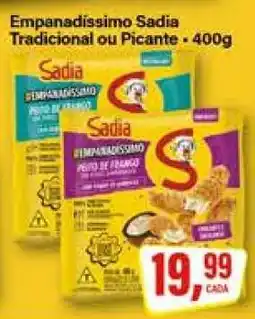 Rede Supermarket Empanadíssimo Sadia Tradicional ou Picante oferta