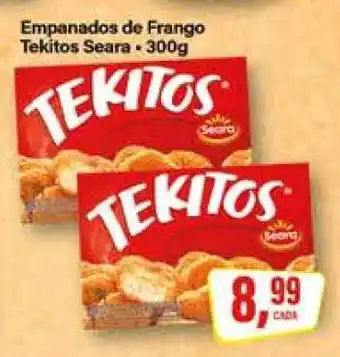 Rede Supermarket Empanados de Frango Tekitos Seara oferta