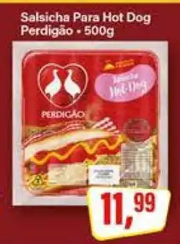 Rede Supermarket Salsicha Para Hot Dog Perdigão - 500g oferta