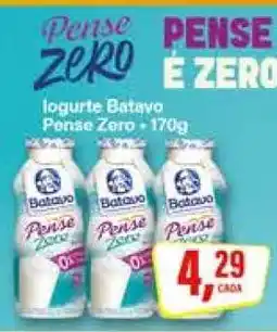 Rede Supermarket Iogurte Batavo Pense Zero oferta
