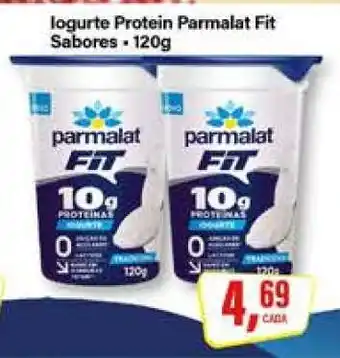 Rede Supermarket Iogurte Protein Parmalat Fit Sabores oferta