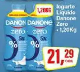 Rede Supermarket Iogurte Líquido Danone Zero oferta