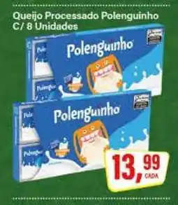 Rede Supermarket Queijo Processado Polenguinho C/ 8 Unidades oferta