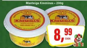 Rede Supermarket Manteiga Kreminas oferta