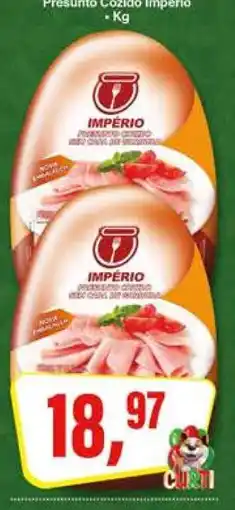 Rede Supermarket Presunto Cozido Império oferta
