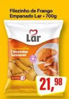 Rede Supermarket Filezinho de Frango Empanado Lar oferta