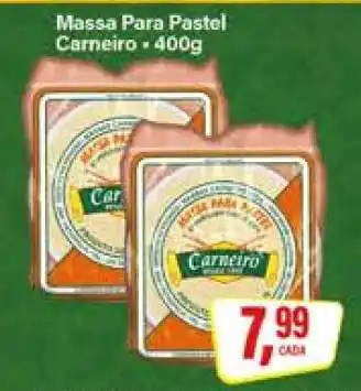 Rede Supermarket Massa Para Pastel Carneiro oferta