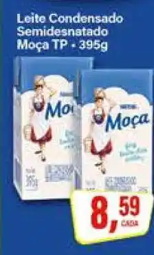 Rede Supermarket Leite Condensado Semidesnatado Moça TP oferta