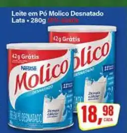 Rede Supermarket Leite em Pó Molico Desnatado oferta