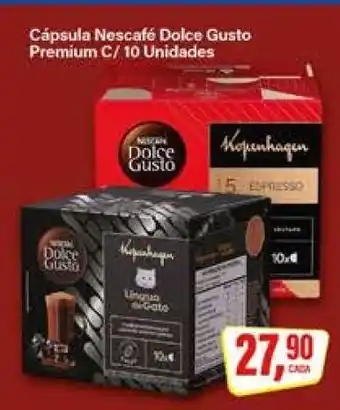Rede Supermarket Cápsula Nescafé Dolce Gusto Premium C/ 10 Unidades oferta