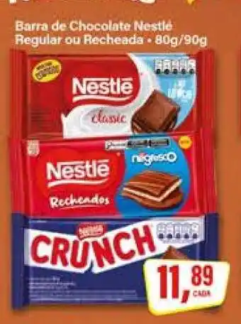 Rede Supermarket Barra de Chocolate Nestlé oferta