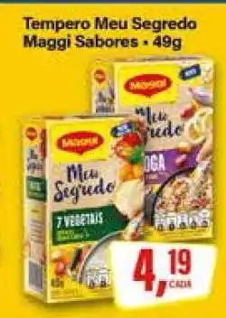 Rede Supermarket Tempero Meu Segredo Maggi Sabores oferta