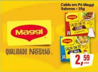 Rede Supermarket Caldo em Pó Maggi Sabores oferta