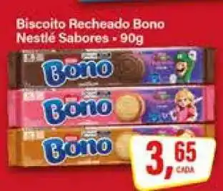 Rede Supermarket Biscoito recheado Bono oferta