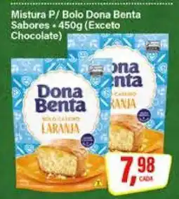 Rede Supermarket Mistura p/ Bolo Dona Benta Sabores oferta