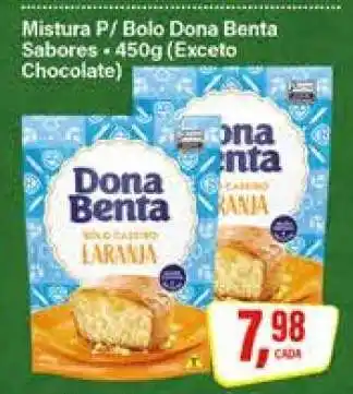 Rede Supermarket Mistura p/ Bolo Dona Benta Sabores oferta