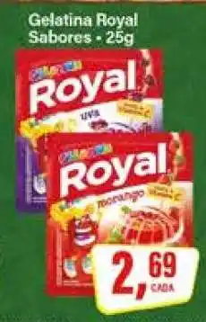 Rede Supermarket Gelatina Royal Sabores oferta