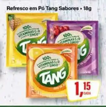Rede Supermarket Refresco em Pó Tang Sabores oferta