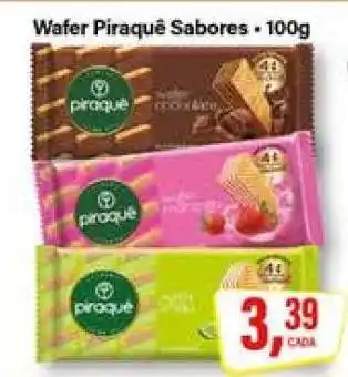 Rede Supermarket Wafer Piraquê Sabores oferta
