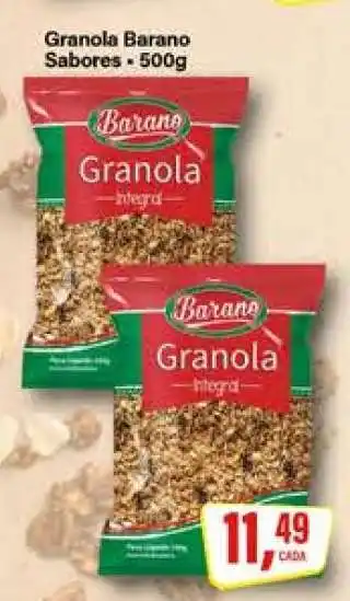 Rede Supermarket Granola Barano Sabores oferta