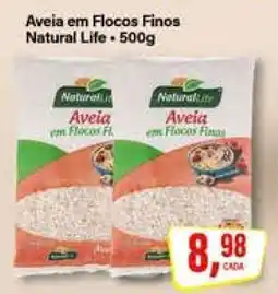 Rede Supermarket Aveia em Flocos Finos Natural Life oferta