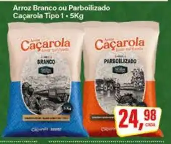 Rede Supermarket Arroz Branco ou Parboilizado Caçarola Tipo 1 oferta