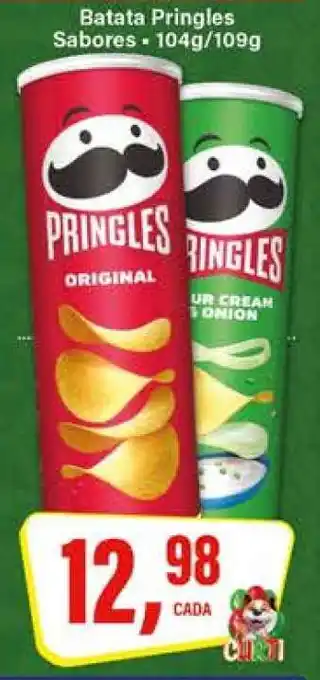Rede Supermarket Batata Pringles oferta