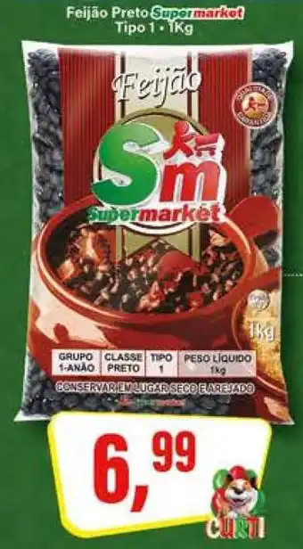 Rede Supermarket Feijão Preto Supermarket oferta
